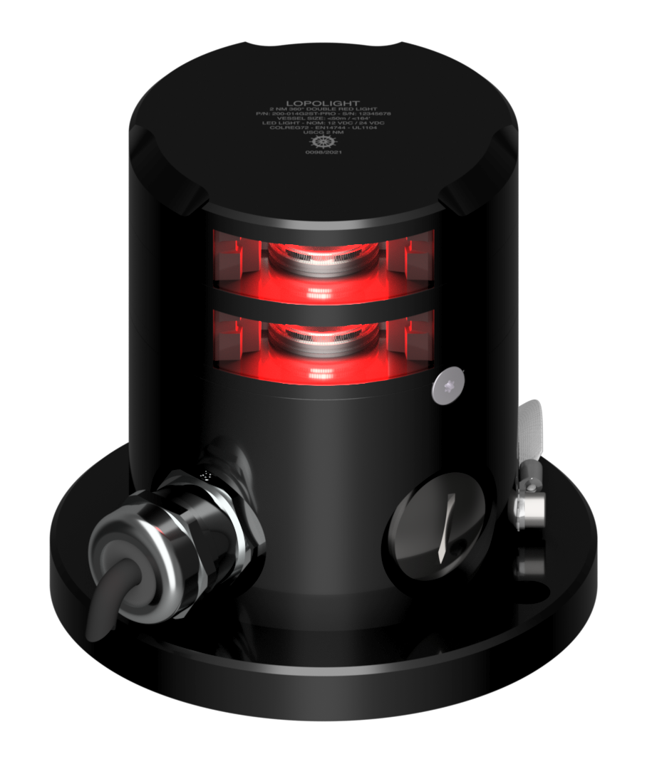 2nm 360° Red, Double, Ex Zone 1&2, ice-class 2nm 360° Red, Double, Ex Zone 1&2, ice-class